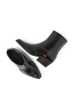 Do Aiden enkellaarzen bordeaux