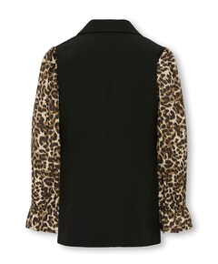 Meisjes blazer zwart