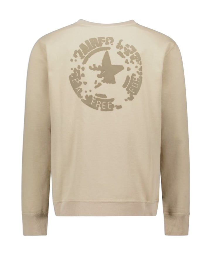 Heren sweater beige
