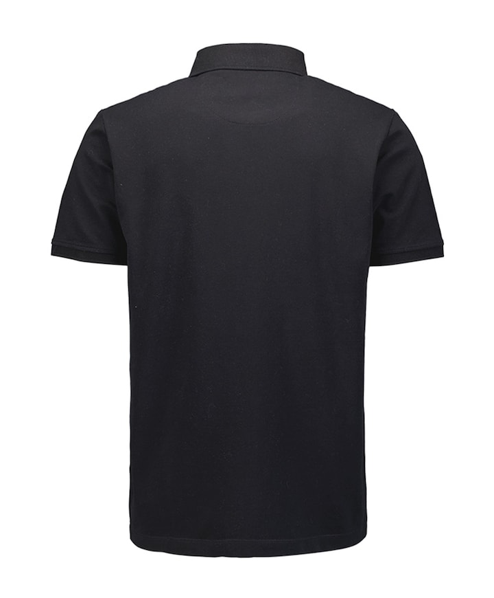 Heren polo zwart