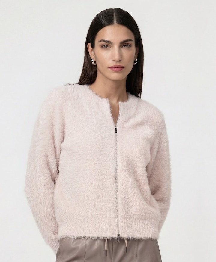 Dames vest roze