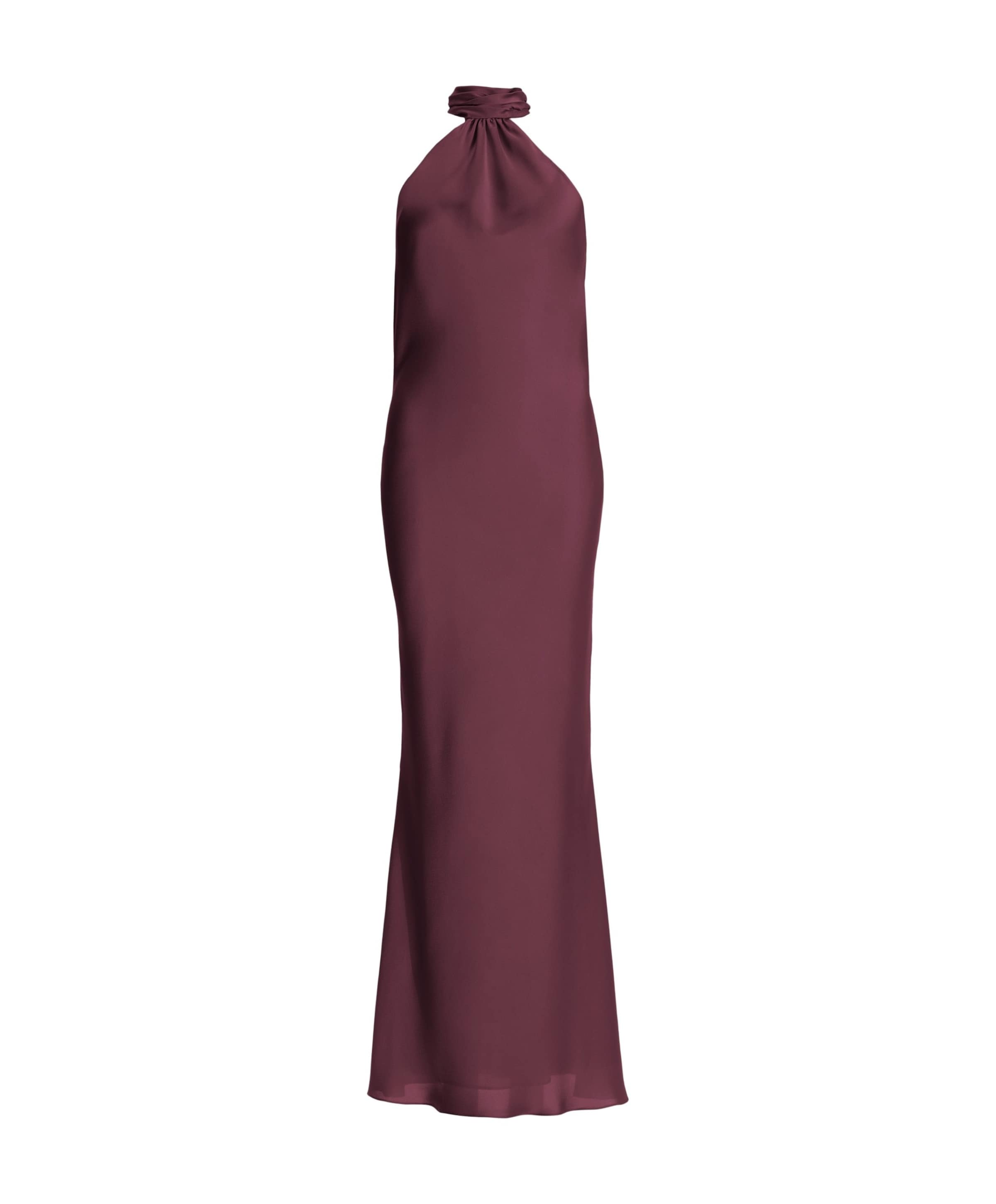 Dames jurk bordeaux