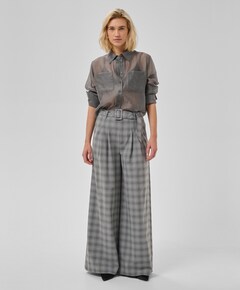 Dames blouse grijs
