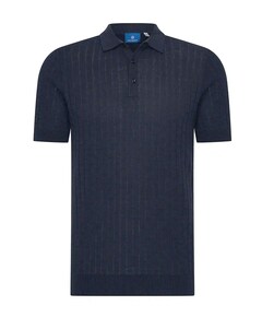 Heren polo blauw