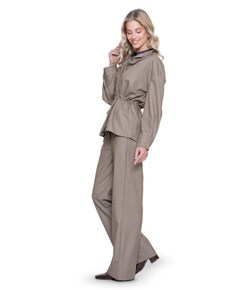 Dames broek beige