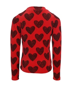Meisjes longsleeve rood