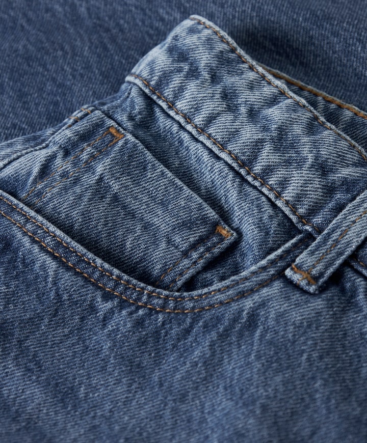 NKFBELLA BARREL JEANS 2113-RM NOOS meisjes jeans blauw