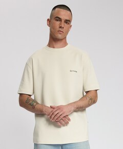 Heren T-shirt beige