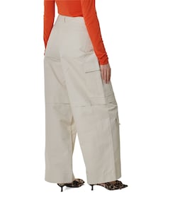 Jaxxon cargo dames broek ecru