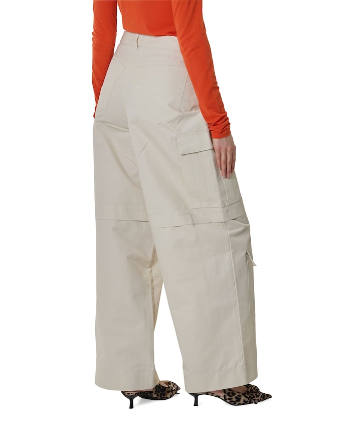 Jaxxon cargo dames broek ecru