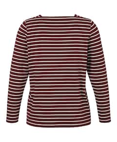 Dames longsleeve bordeaux
