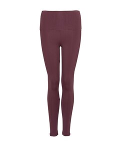 Classic Leggings High Waistband tight bordeaux