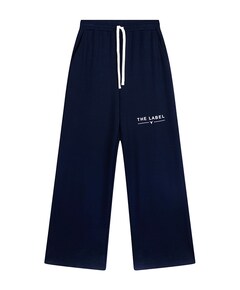 WIDE LEG SCUBA broek blauw