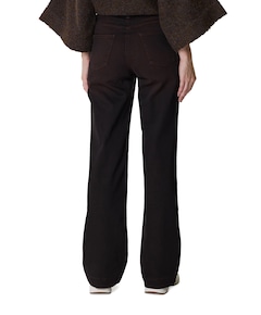 DREAM WIDE dames jeans bruin