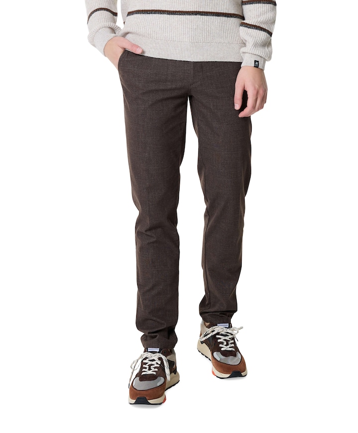 Modern Chino Collection heren broek bruin