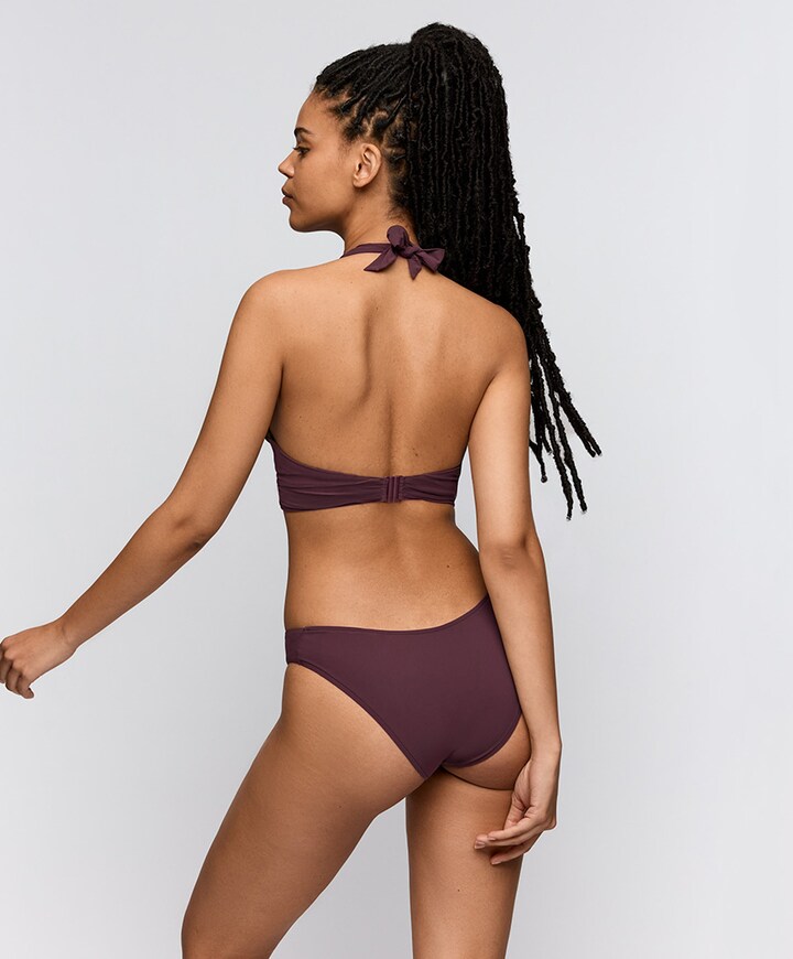 Dames bikinitop paars
