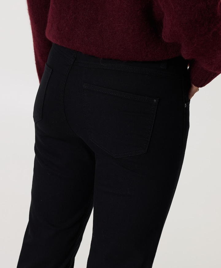 LARA dames jeans zwart