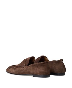 dames loafers bruin
