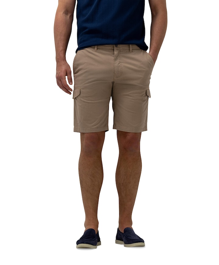 Bermuda Printed heren korte broek beige