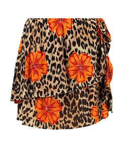 Dames rok bruin