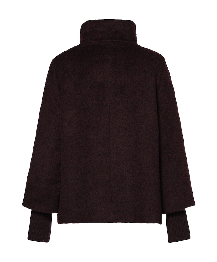 Dames jas bordeaux