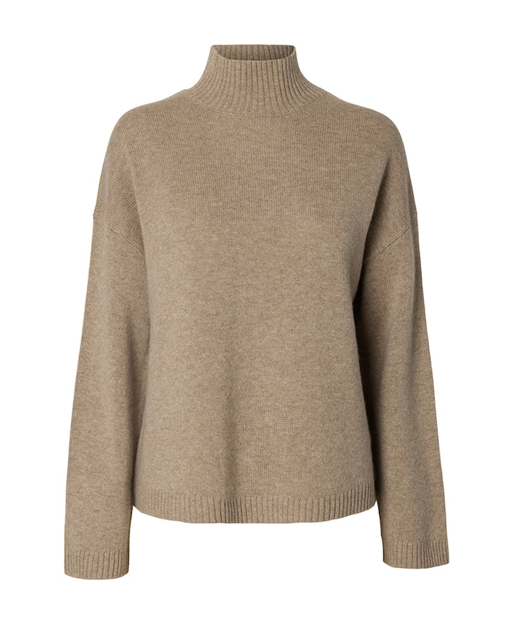 Dames trui beige
