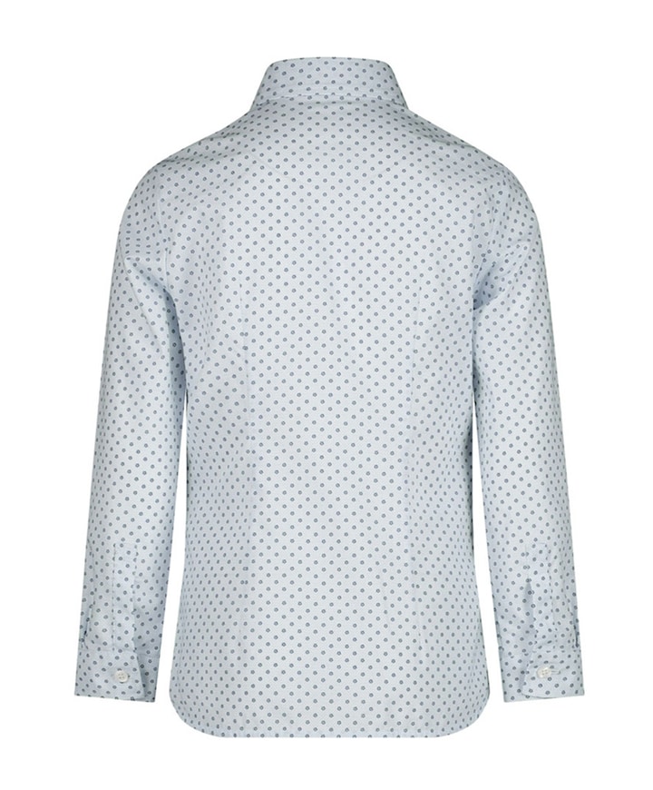 Jongens overhemd lange mouw wit