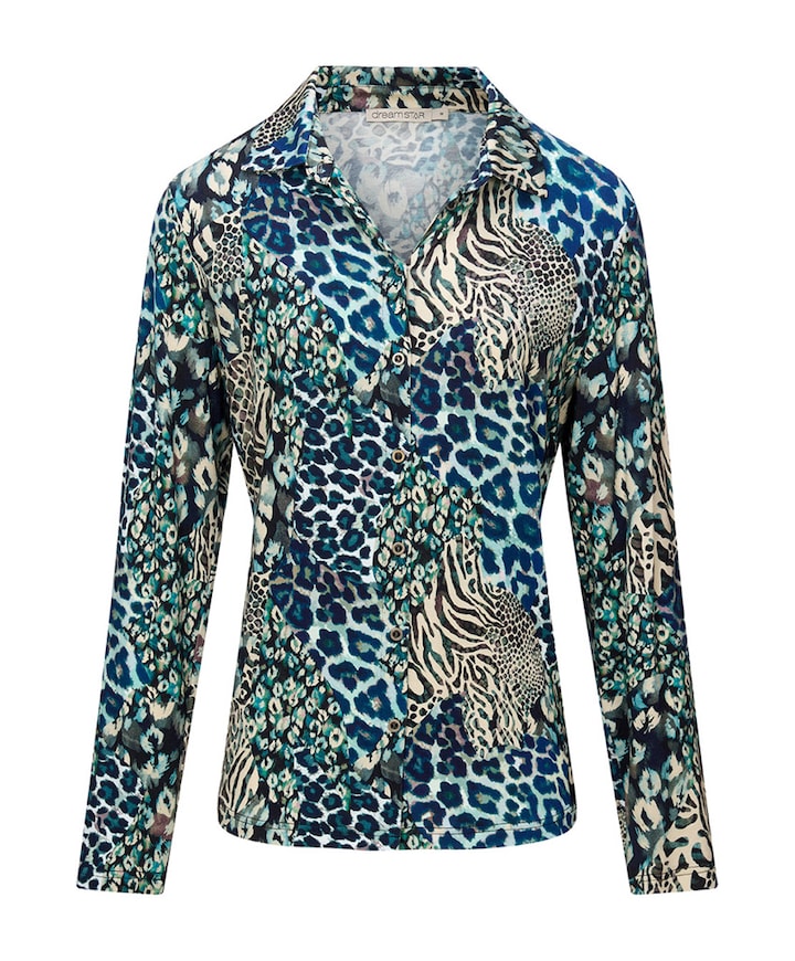 Dames blouse multicolor