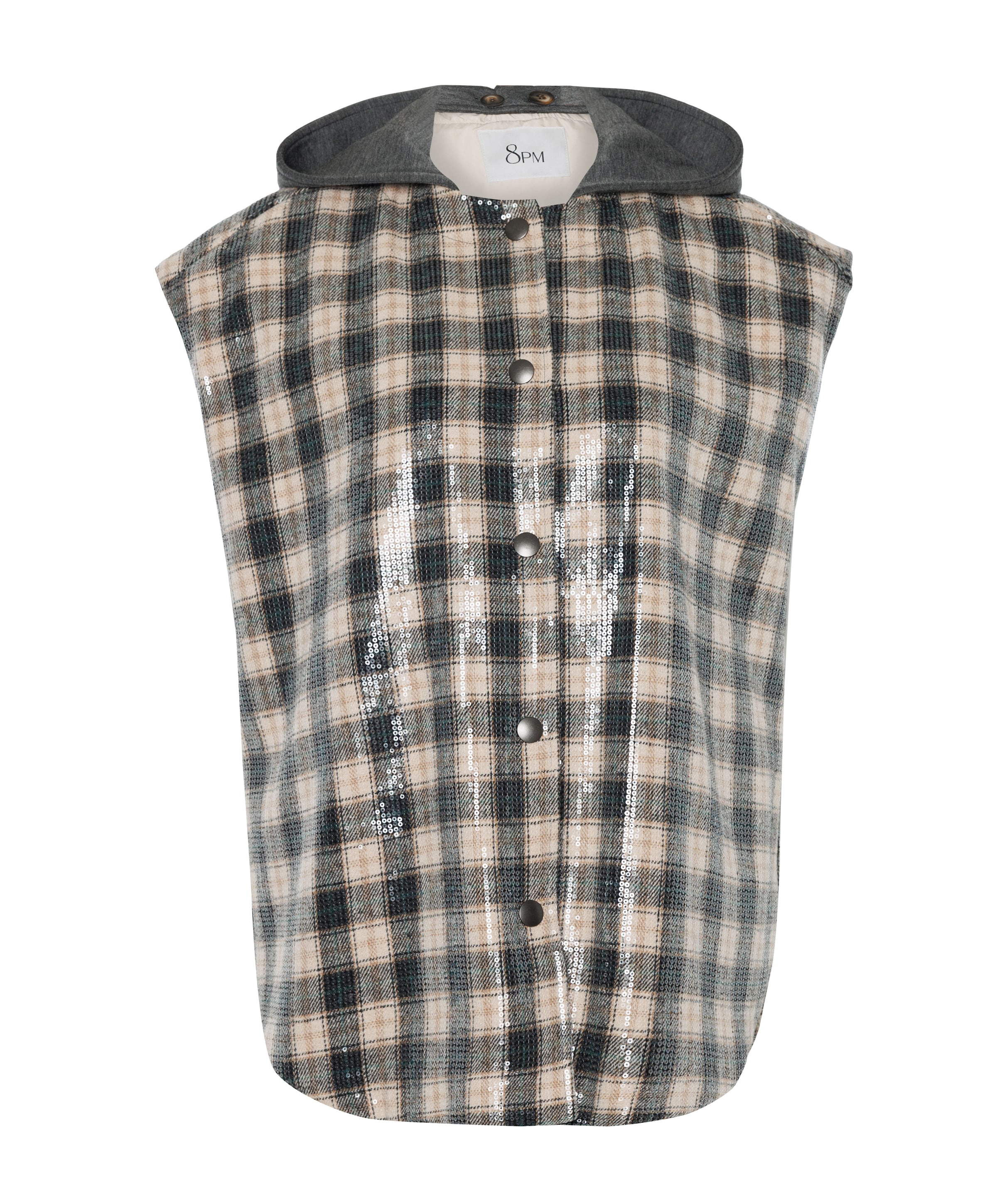 Dames gilet beige