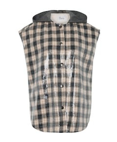 Dames gilet beige