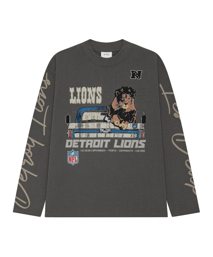 Heren longsleeve grijs