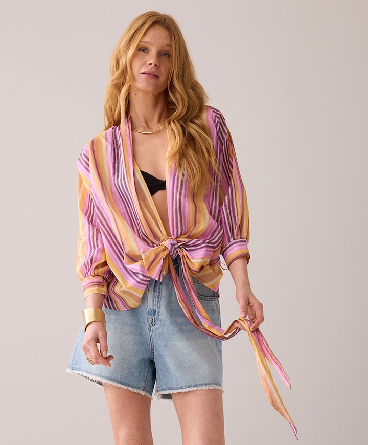 Blouse multicolor