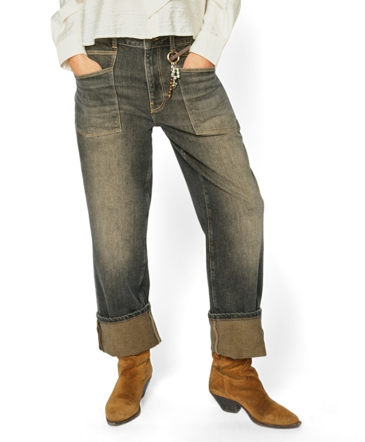 MMRachel Kyoto dames jeans grijs