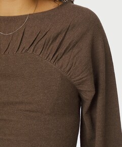 Dames trui bruin