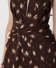 Dames jumpsuit bruin