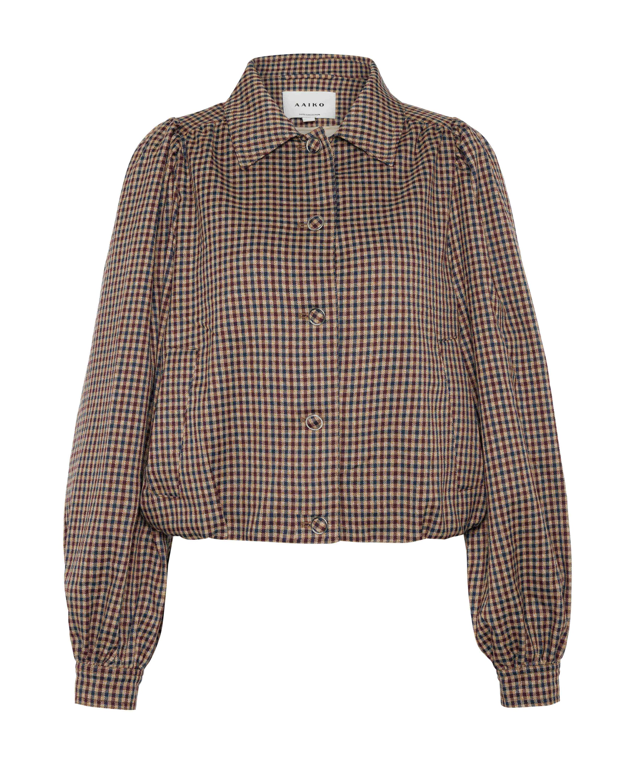 Dames jas bordeaux