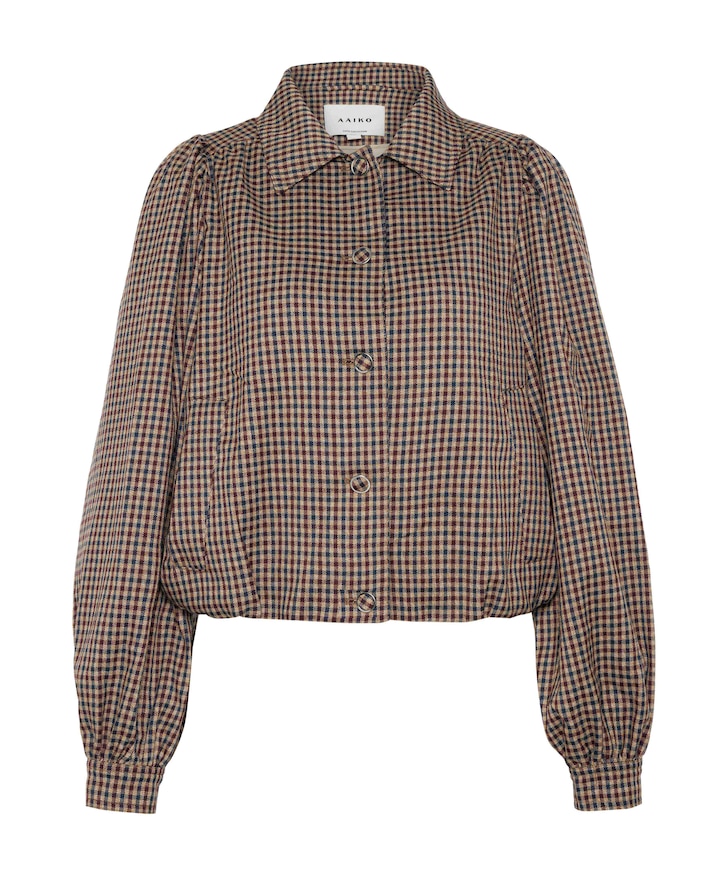 Dames jas bordeaux