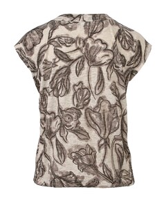 Dames t-shirt beige