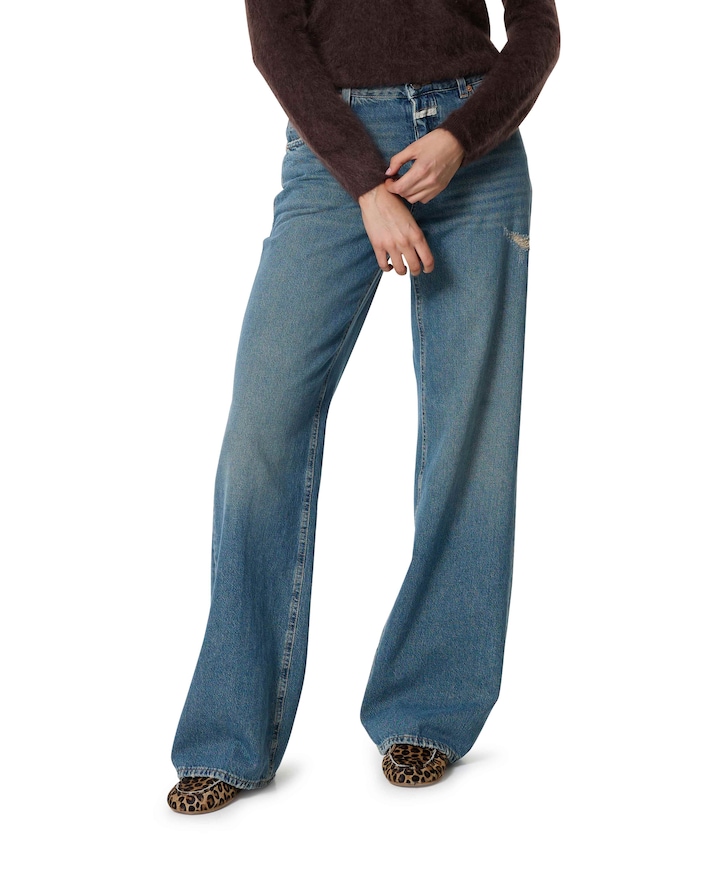 Gillan dames jeans blauw