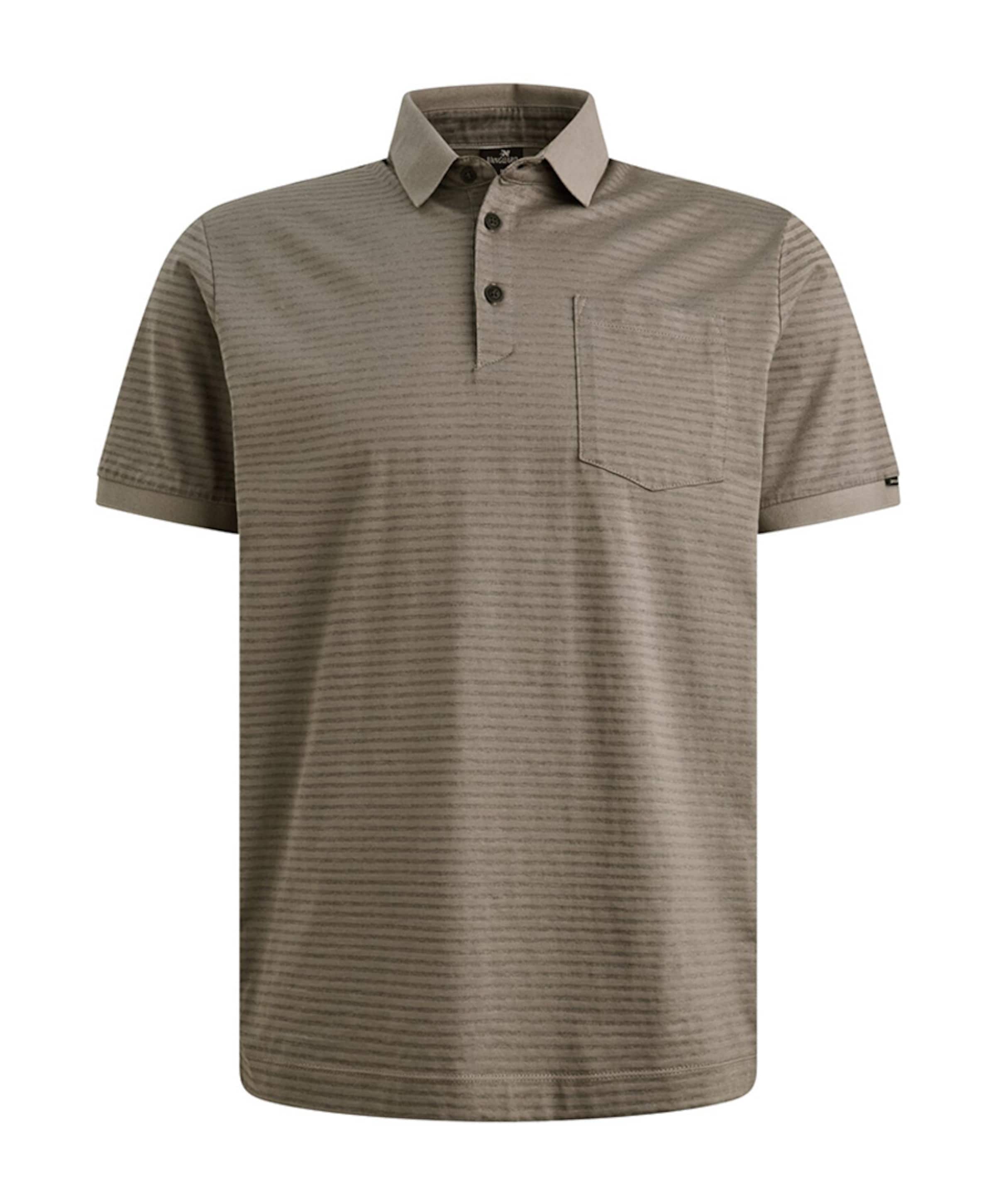 Heren polo grijs