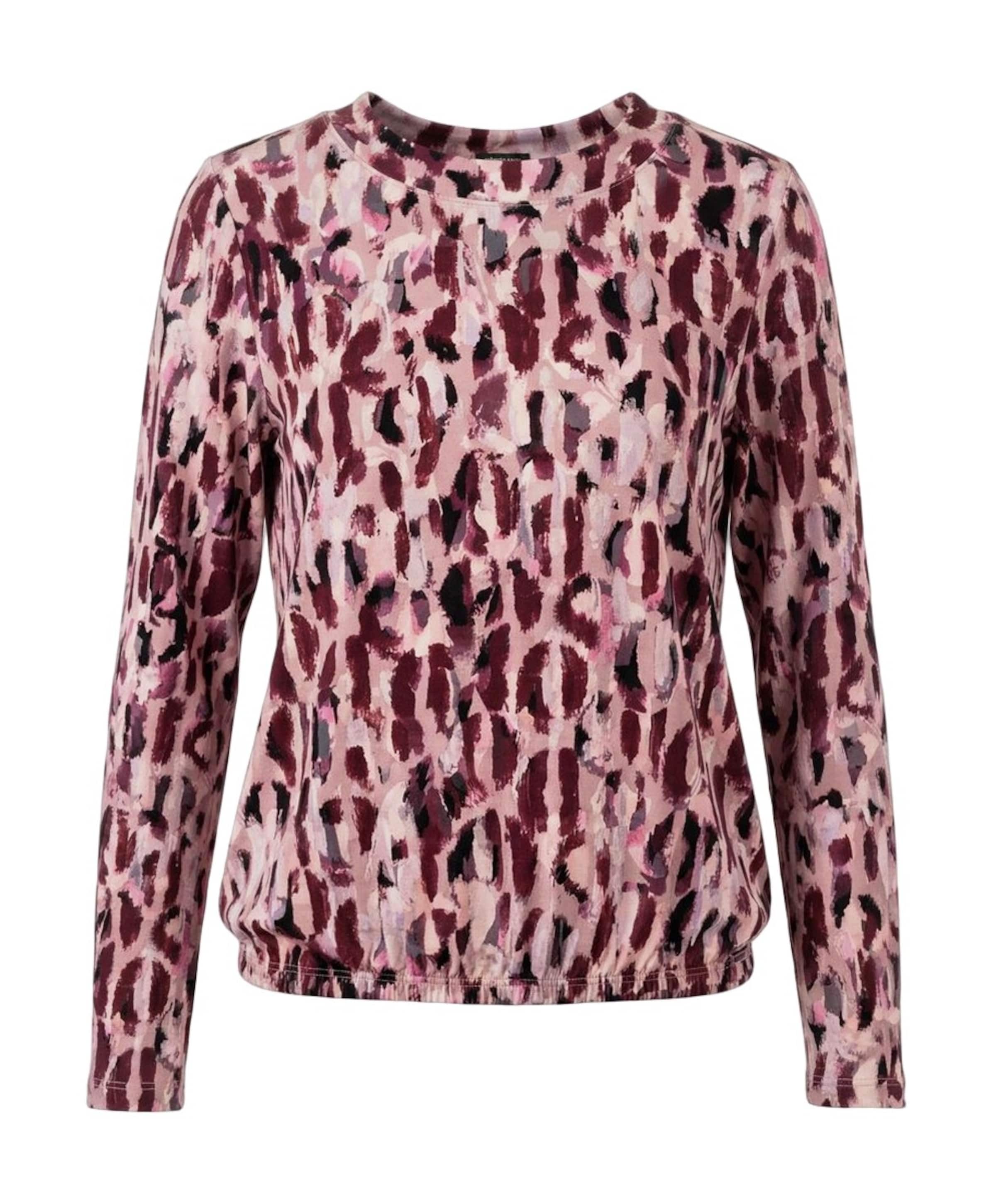 Dames longsleeve bordeaux
