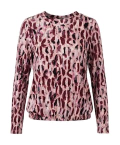 Dames longsleeve bordeaux