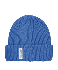 Uniseks muts met voering blauw