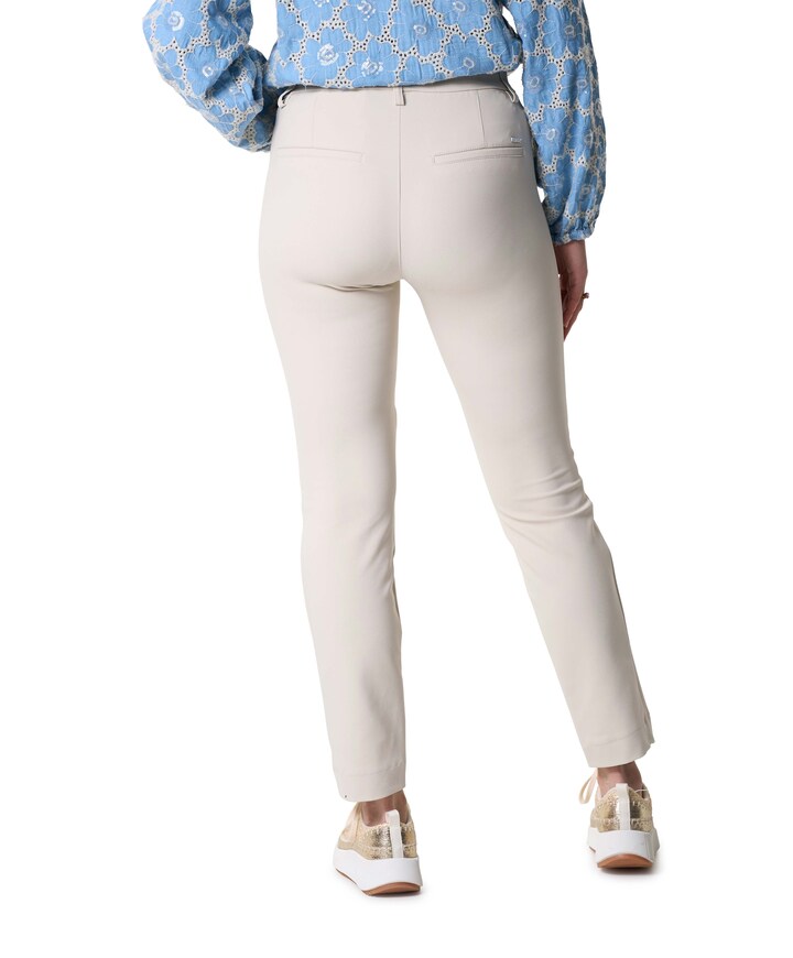 Pull On Slim broek beige
