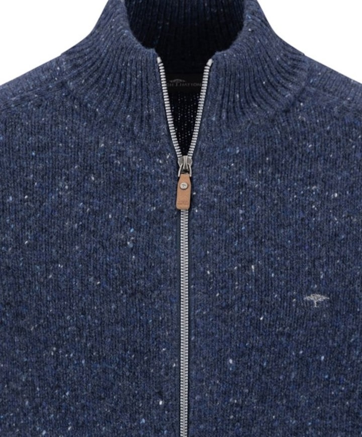 Heren vest blauw
