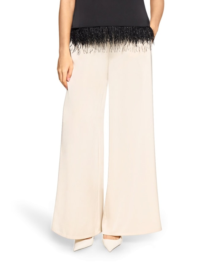 Hose dames broek beige