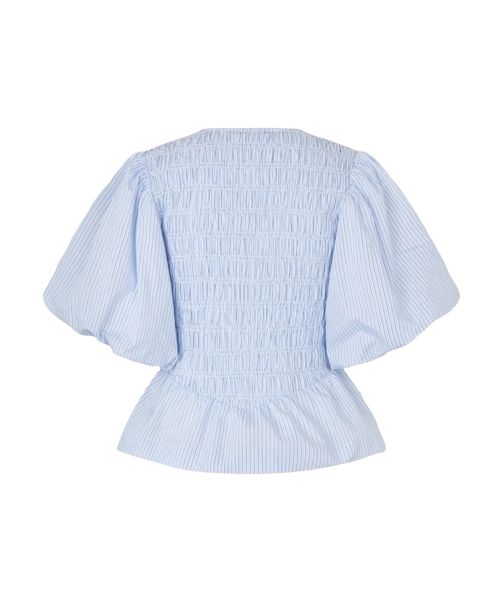 Dames blouse blauw