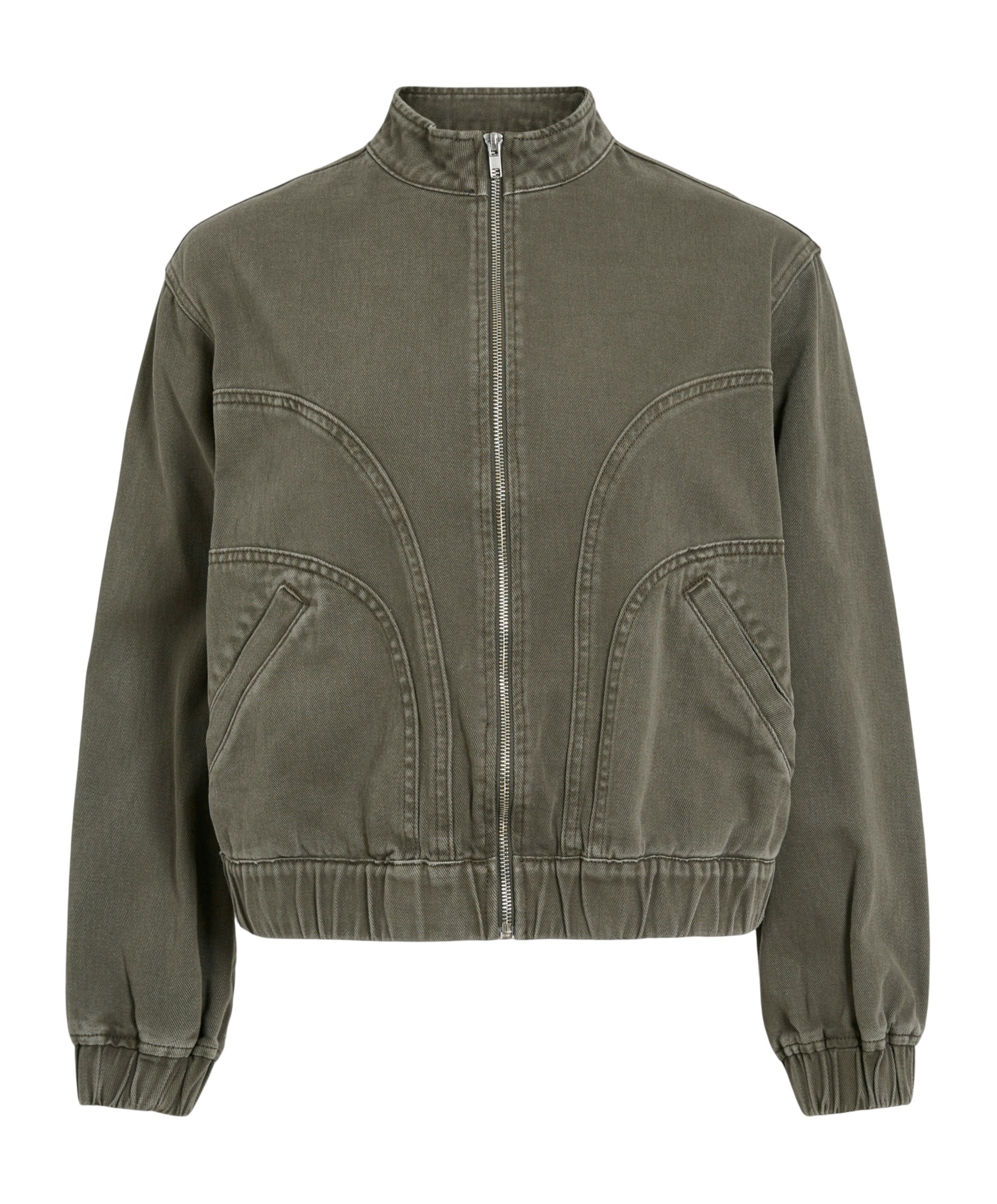 Dames spijkerjas  groen