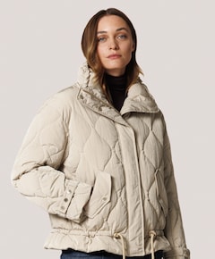 Dames jas beige