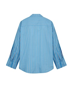 Dames blouse blauw